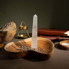 Rock Crystal Six Face Obelisk Point, approx 17cm