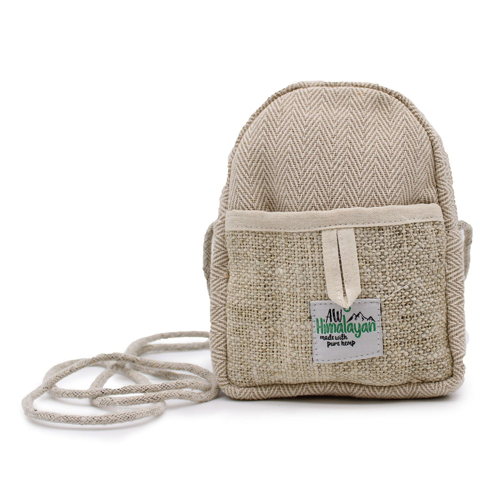 Mobile Hemp Bag with String - Random Colour – view 6