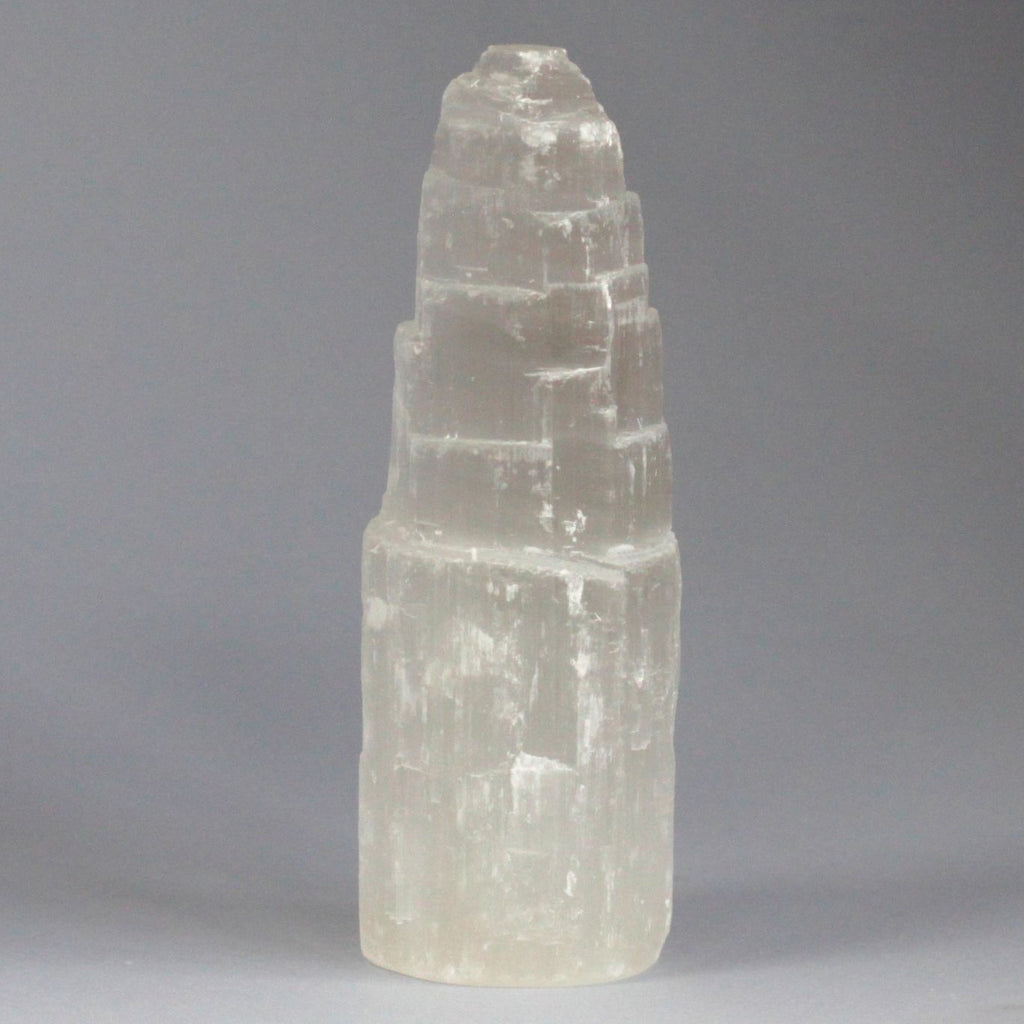 Natural Selenite Tower - 15 cm – view 4