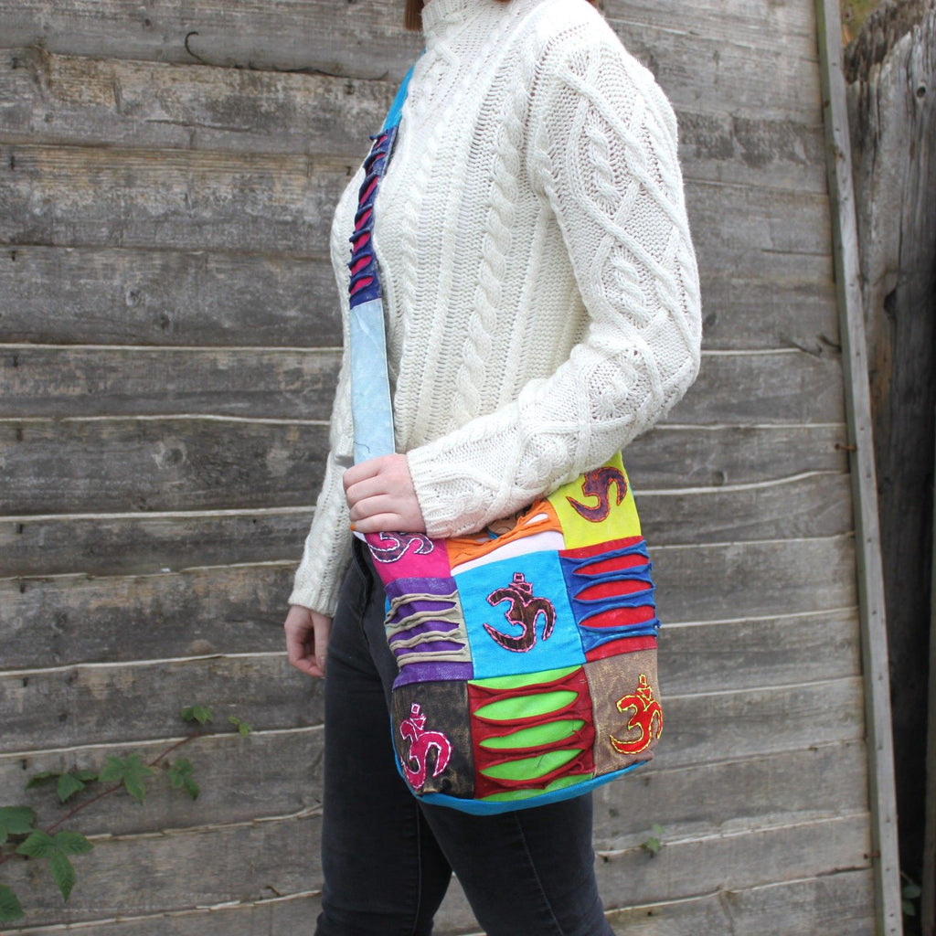 Ethnic Sling Bag - Sand Peace Print – view 4