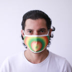 Reusable Fashion Face Covering - Flower of Life Print – view 8