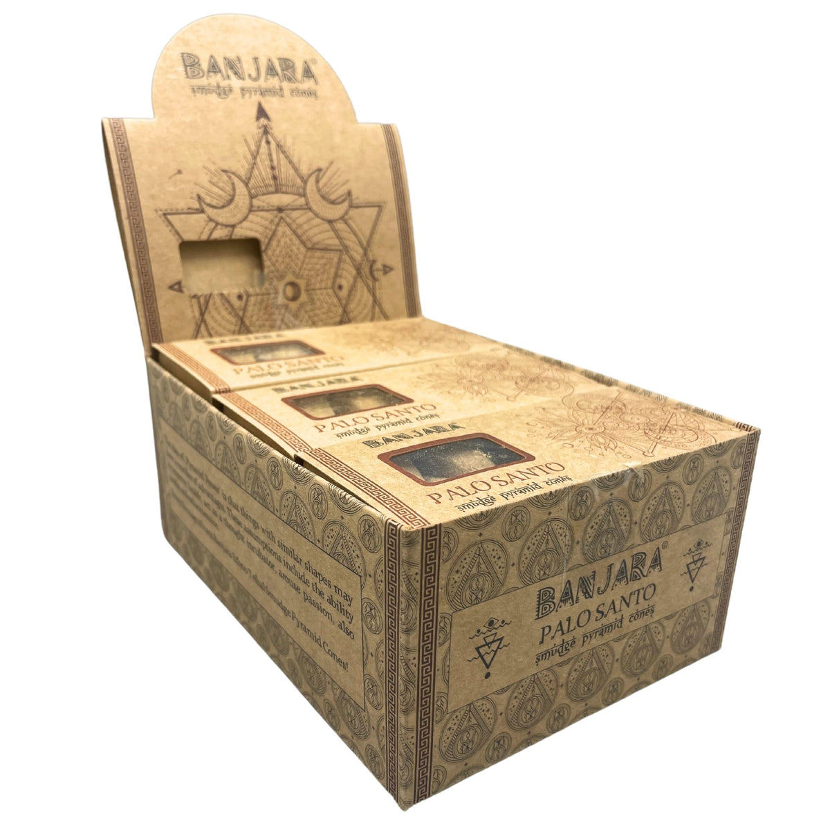Banjara Palo Santo Smudge Pyramid Cones - Pack of 10 – view 4
