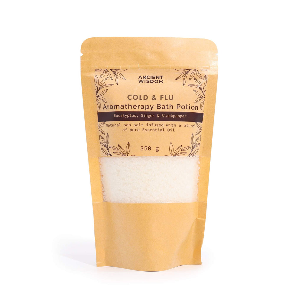 Eucalyptus, Ginger & Black Pepper Bath Salts, 350g – view 3