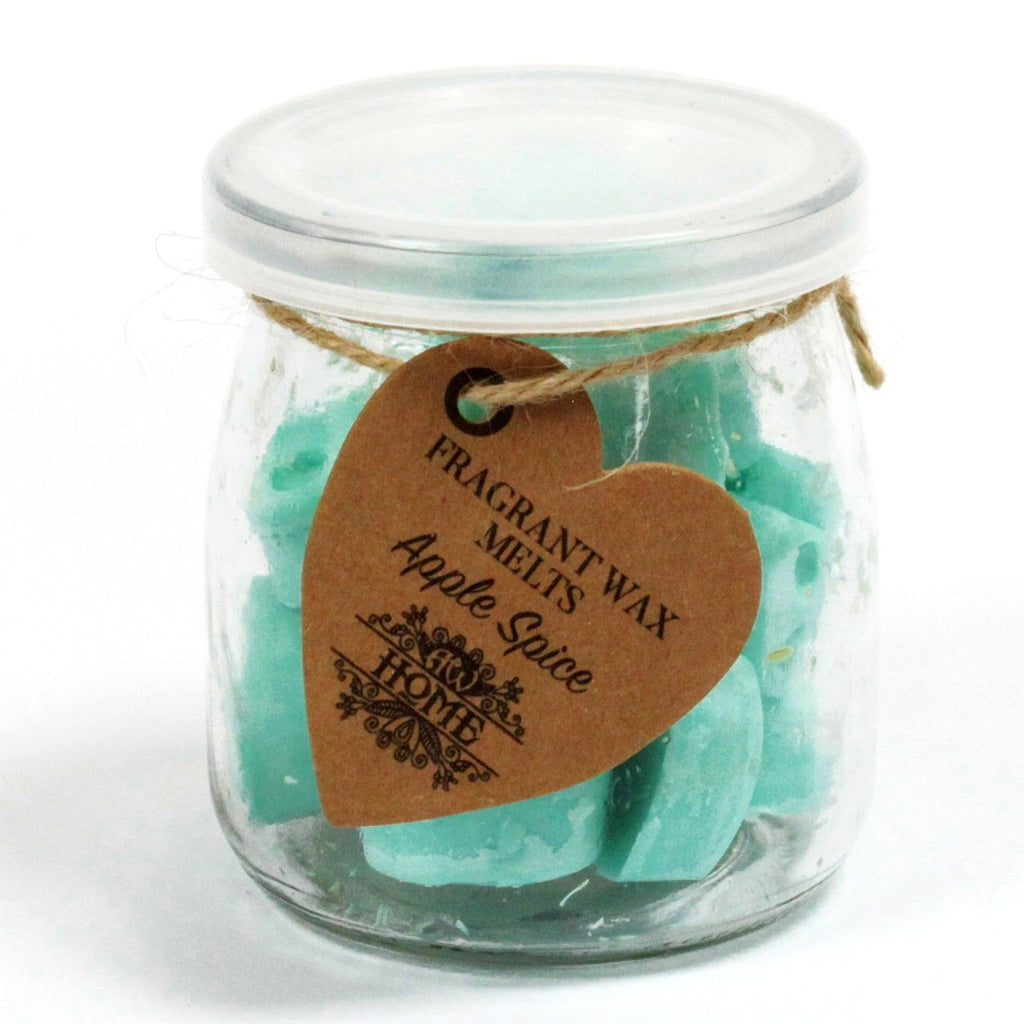 Soy Wax Melts Jar - Apple Spice, 16 Hearts – view 3