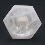 Selenite Hex Bowl approx 10cm – view 4
