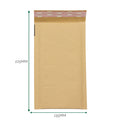 Kraft Bubble Mailing Envelope 135x225+40mm