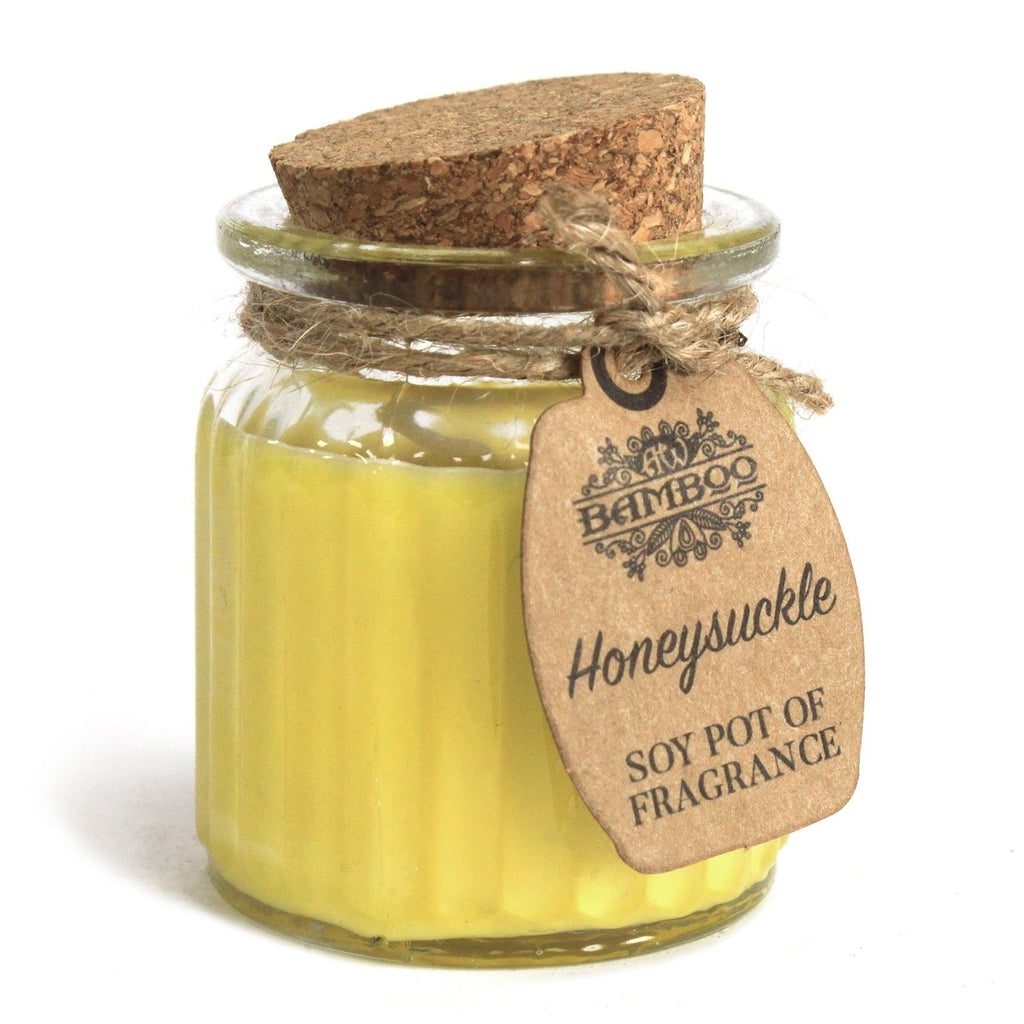 Honeysuckle Soy Wax Fragrance Candle Pot – view 4
