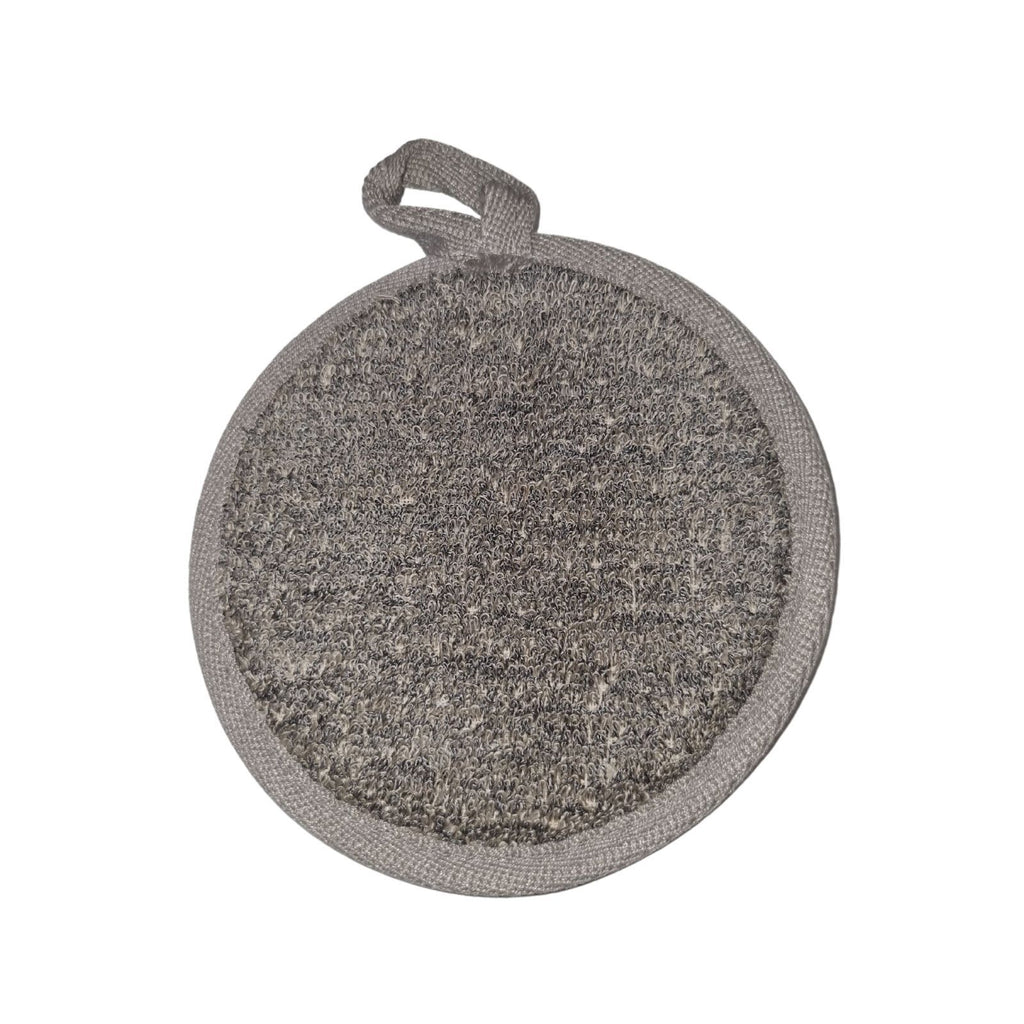 Bamboo & Linen Bath Pad - Charcoal – view 2
