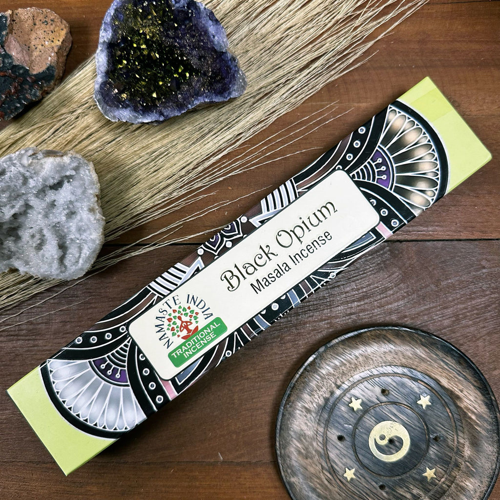 Namaste Mandala Masala Incense Sticks - Black Opium – view 3