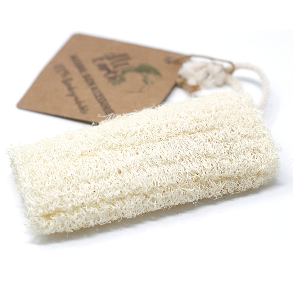 Natural Loofah Scrub on a Rope – view 3