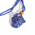 Waxed Cotton Necklace Cord 45cm - Navy – view 4