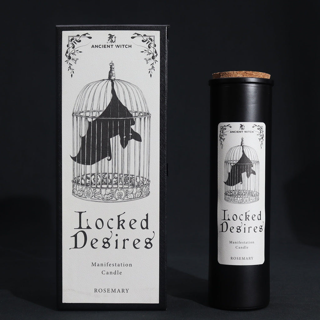Ancient Witch Locked Desires Ritual Candle - Rosemary – view 2