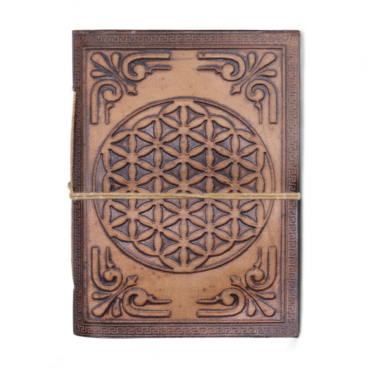 Assorted Esoteric Leather Notebooks, Set of 8 – 15x11 cm – view 13