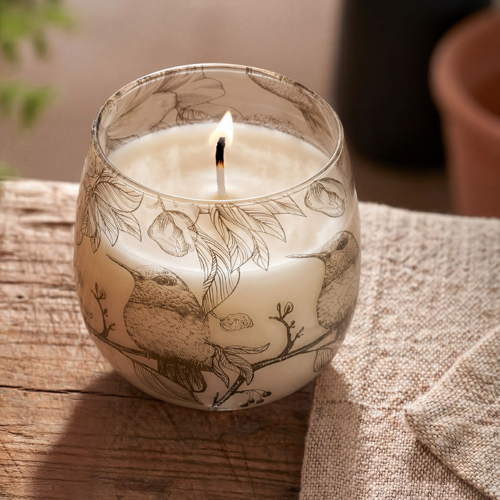 Medium Glass Jar Candle - Drawn by Flame – view 5