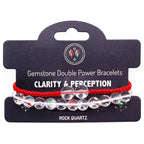 Rock Quartz Double Power Bracelet Set – view 3