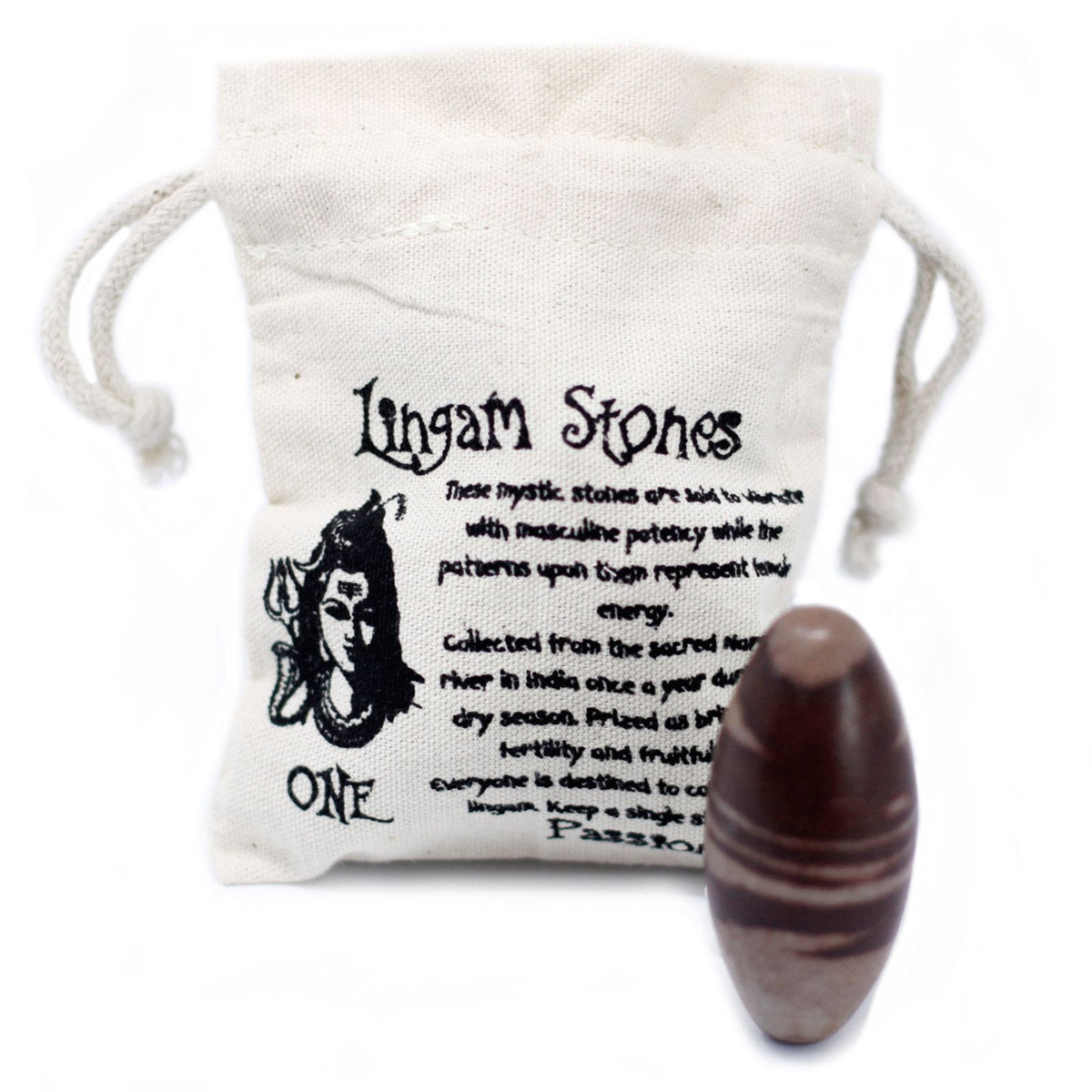 Three Inch Shiva Lingam Stone – view 7