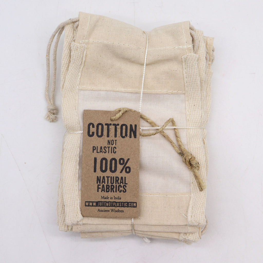 Small Cotton Window Pouch 10x15cm – view 4