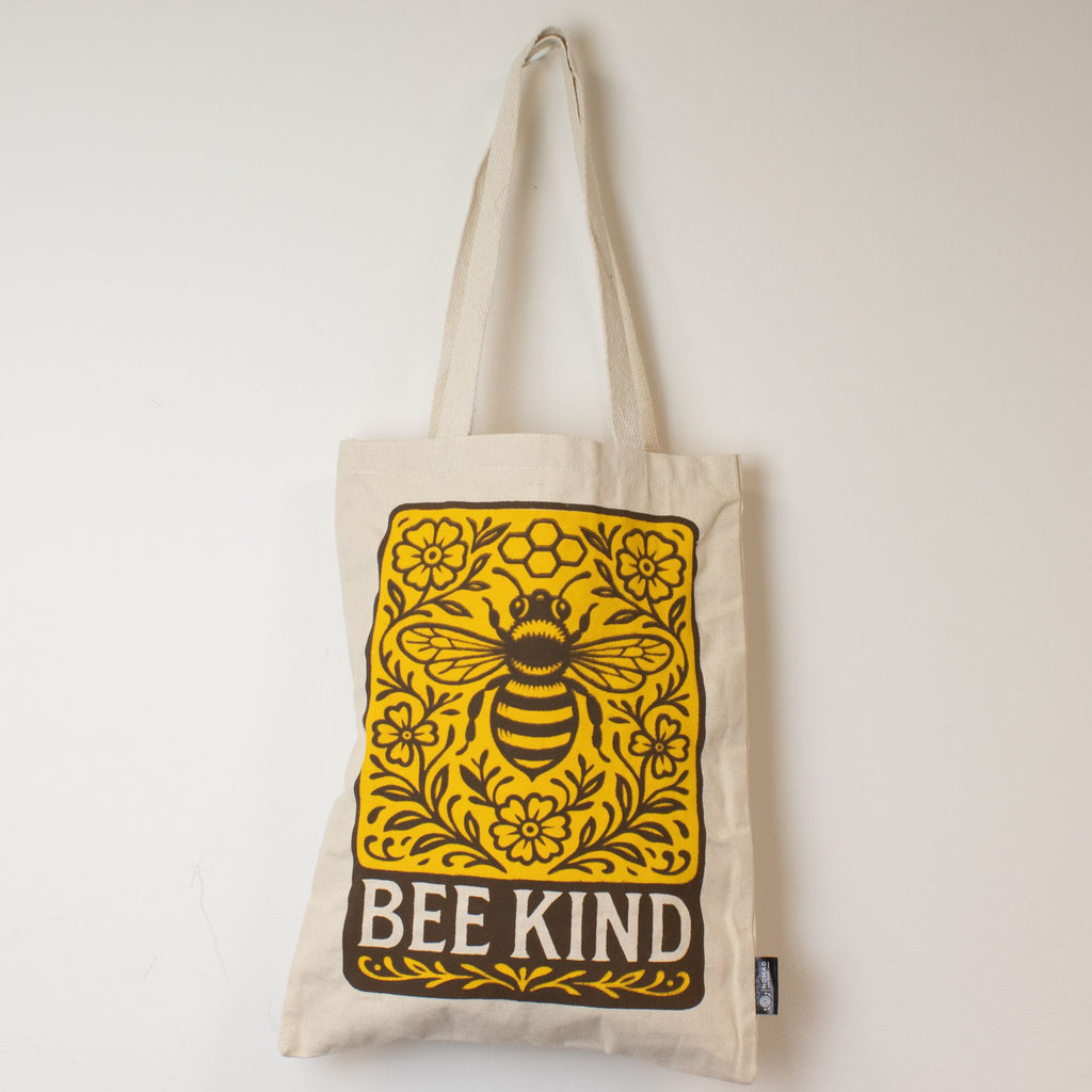 Nomad Sari Toni Tote Bag - Bee Kind - Natural – view 7