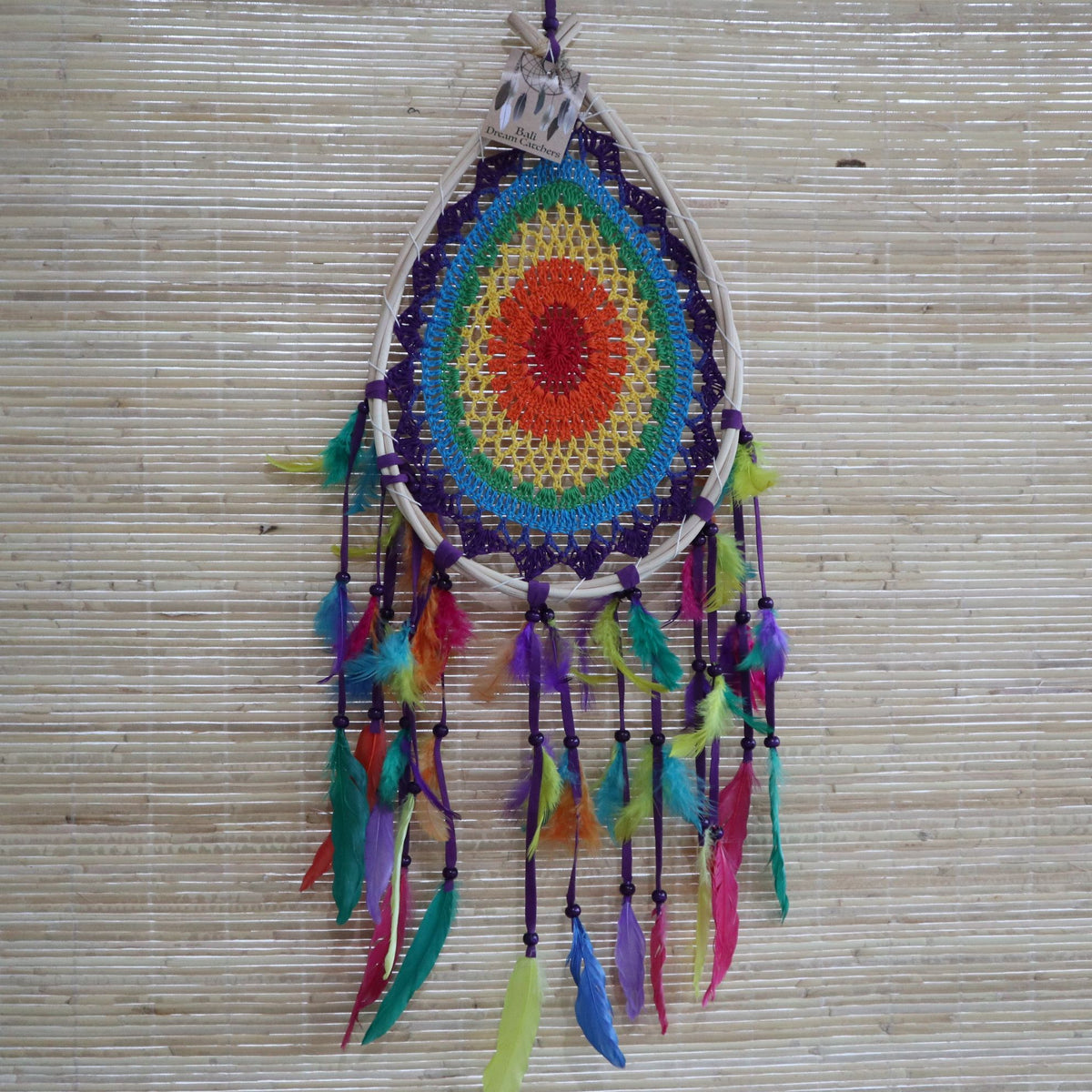 Bali Dreamcatcher - Large Multi Teardrop – view 3