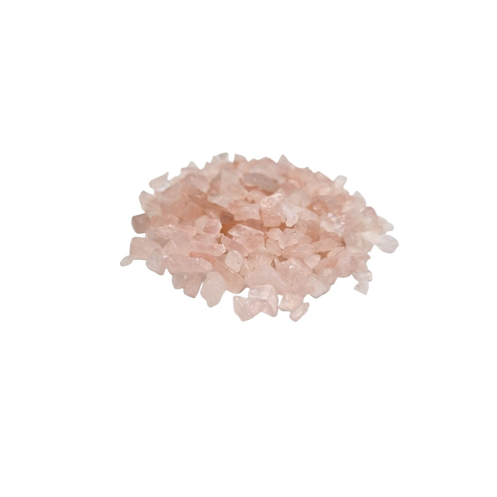 Rose Quartz Gemstone Chips - 1kg Bulk Bag – view 2