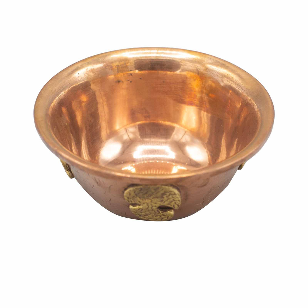 Copper Ritual Bowl with Tree of Life 12x5cm – view 2