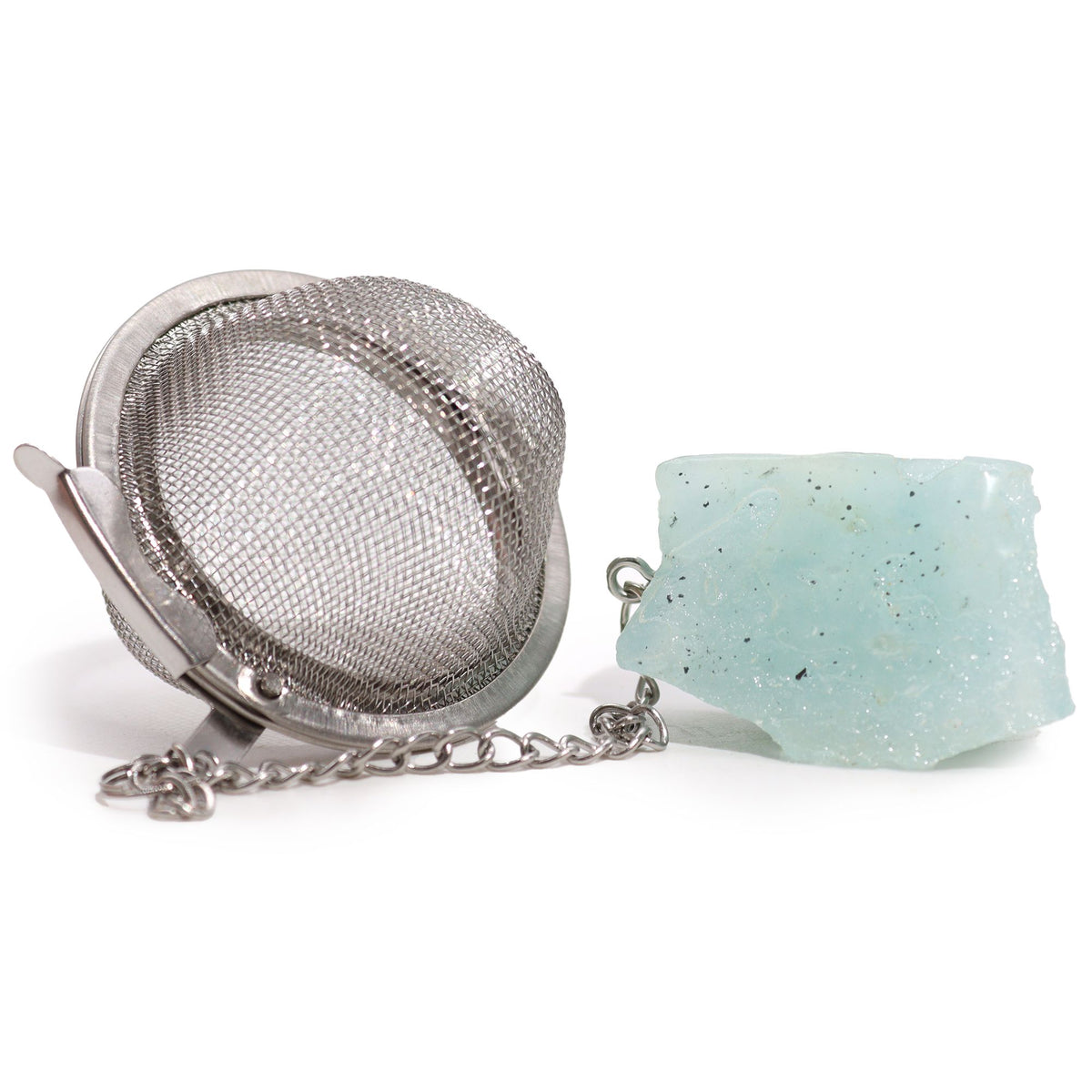Aquamarine Crystal Tea Strainer – view 5