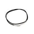 Black Faux Suede Pendant Cord Pack - 2.5mm x 55cm