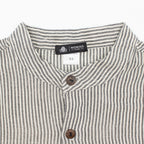 Nomad Sari Grandad Shirt - Grey Stone - XL
