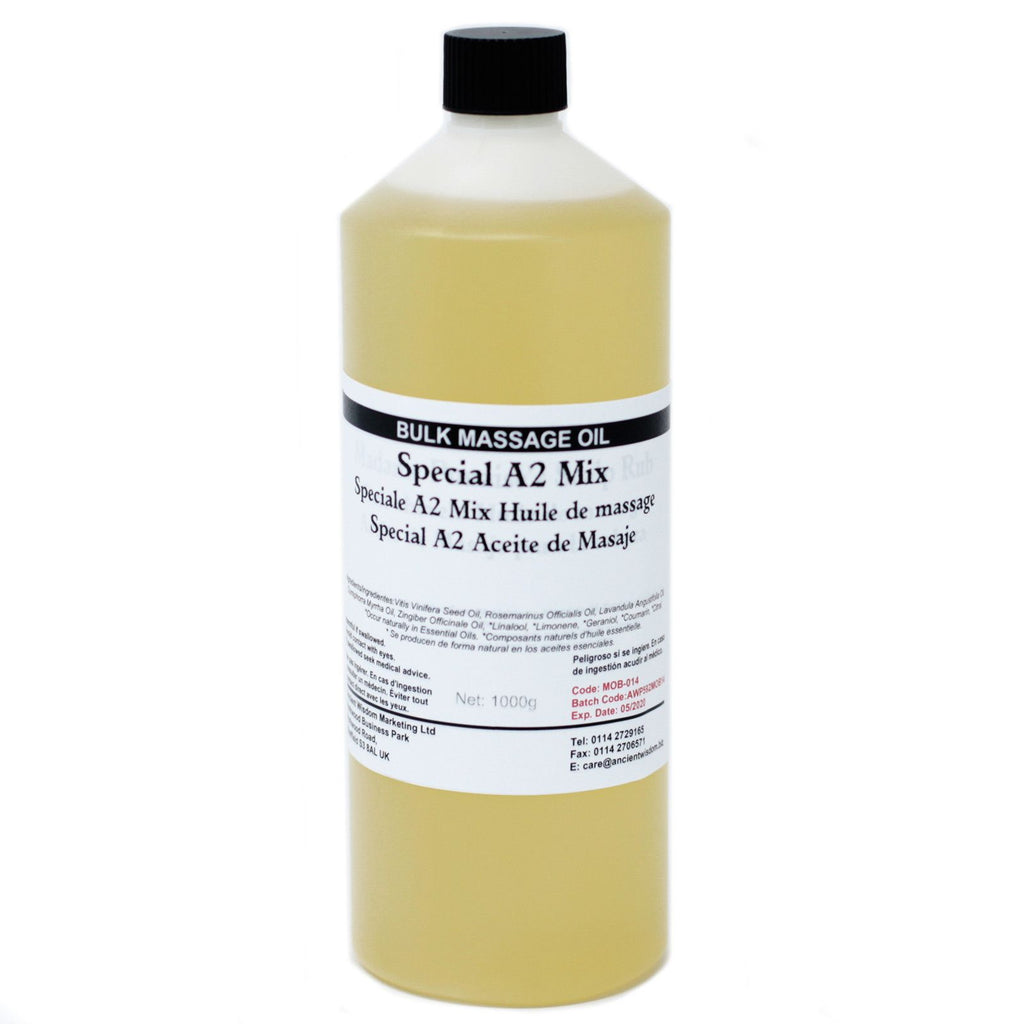 Special A2 Mix 1kg Massage Oil with Rosemary and Myrrh – view 2