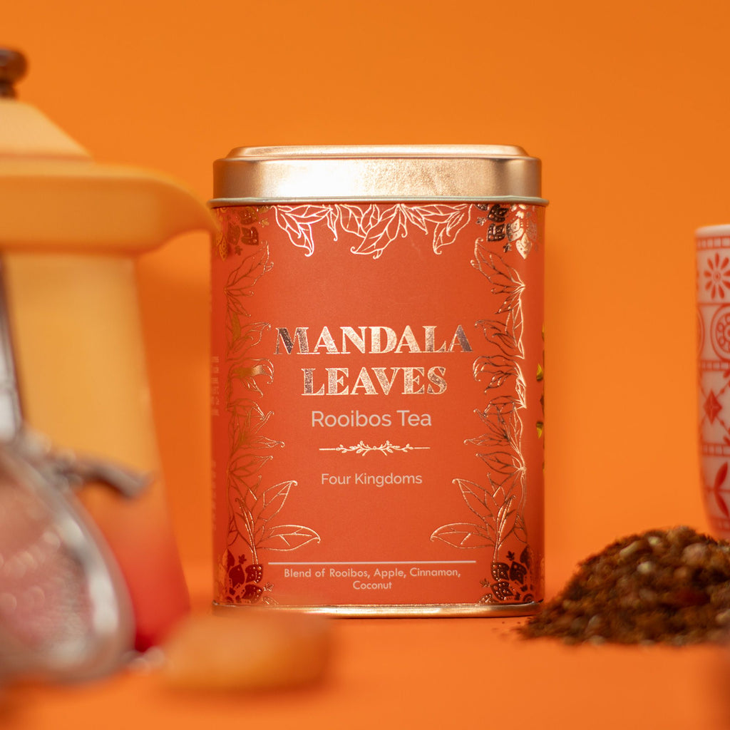 Four Kingdoms Rooibos Apple Cinnamon Tea Tin 50g – view 4