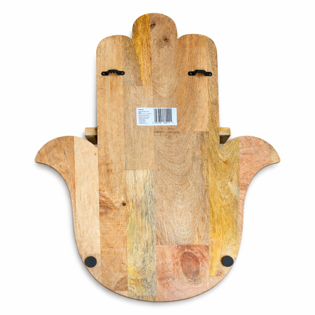 Mango Wood Hamsa Shaped Wall Shelf