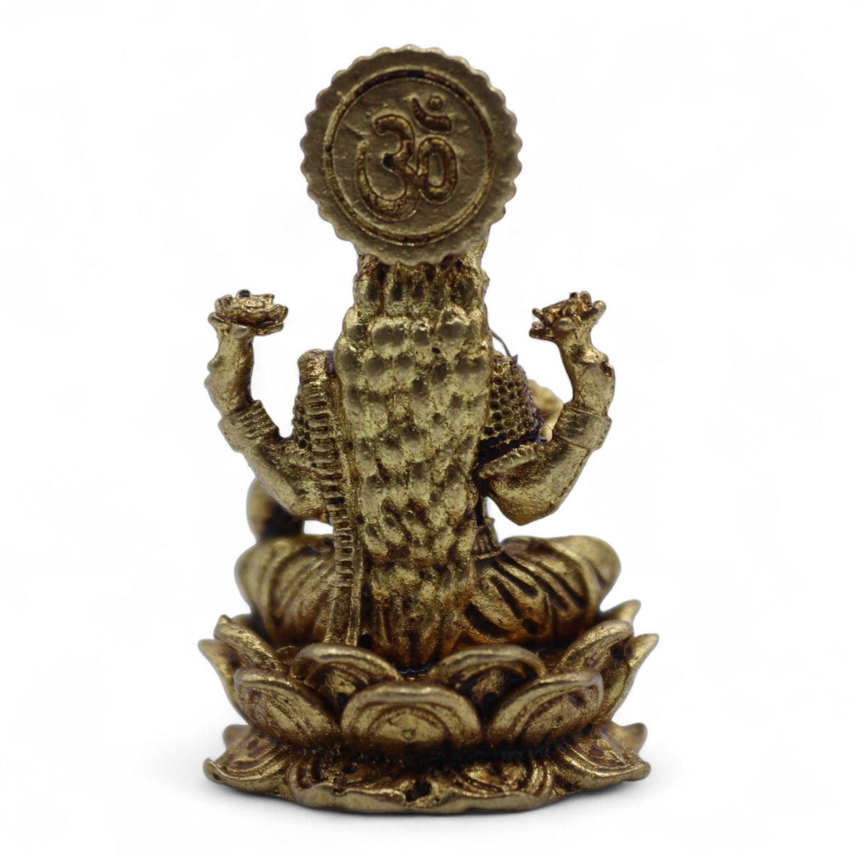 Brass Laxmi Miniature Statue - 30mm – view 7