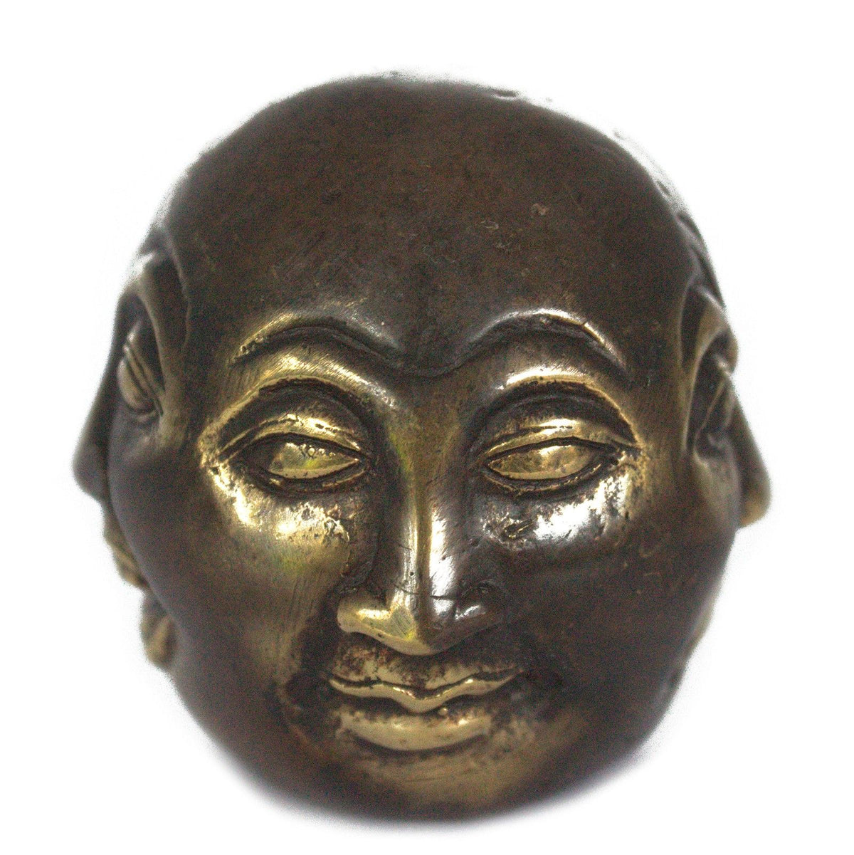 Four-Faced Buddha Statue – Brass, 6 cm – view 2