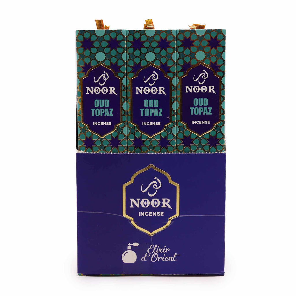 Noor Oud Incense Sticks - Topaz