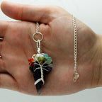 Magic Pendulum - Seven Chakra Amethyst – view 2