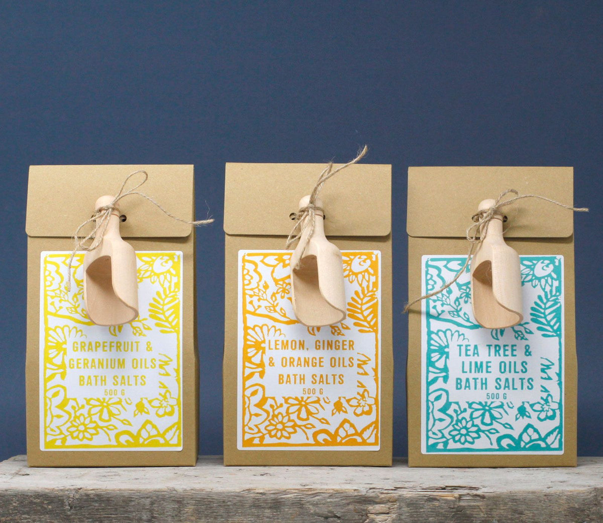 Agnes & Cat Bath Salts 500g - Lemon, Ginger & Orange – view 8