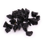 Raw Black Obsidian Crystal Chunks, 500g – view 2