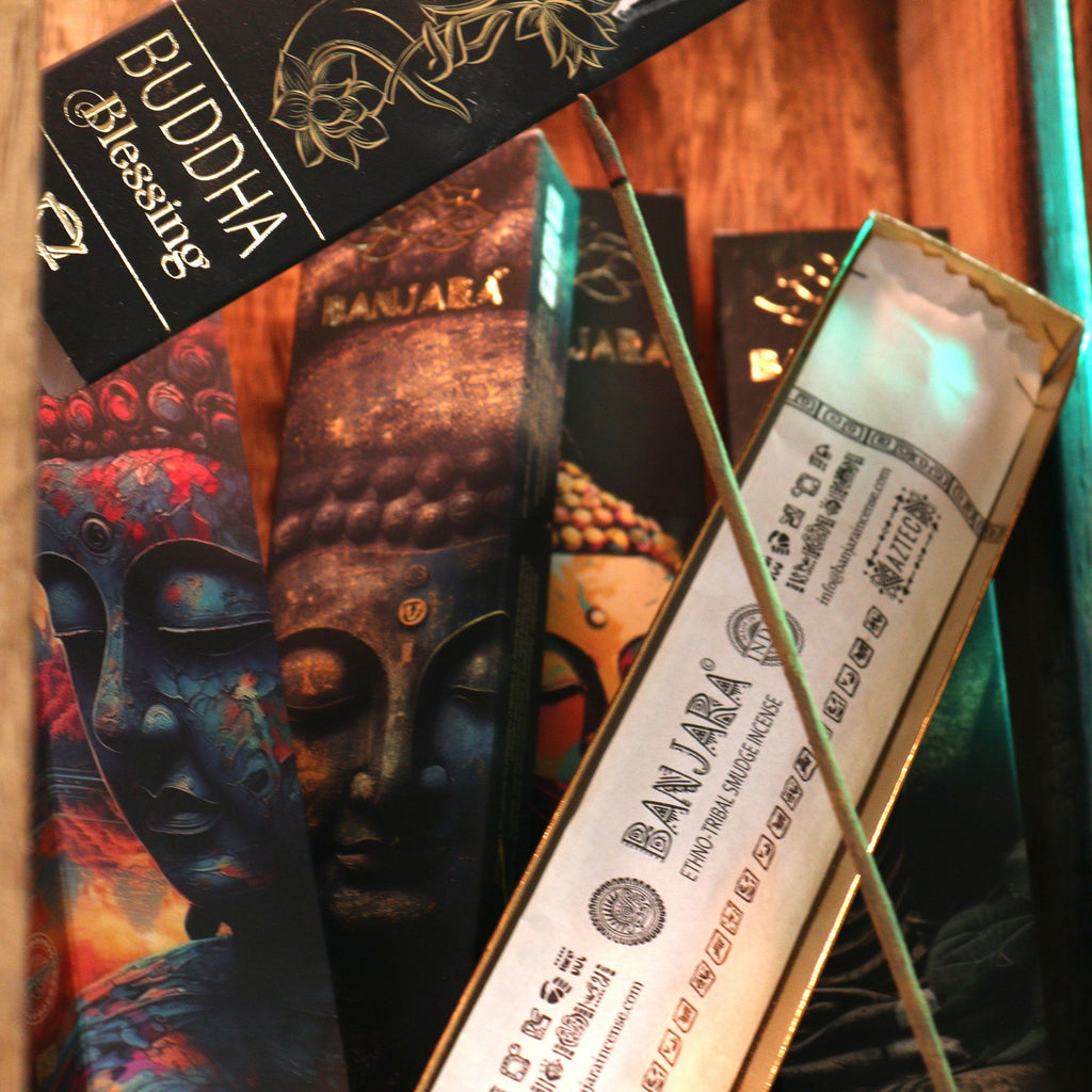 Banjara Buddha Incense Boxed Gift Set - 6 Assorted – view 9