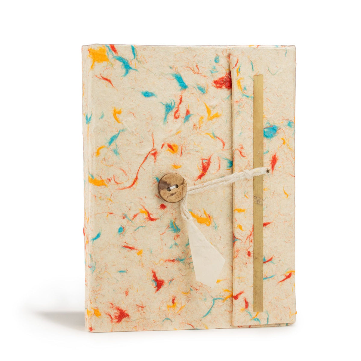 Lokta Mixed Cotton Fleck Notebook – Medium – view 4