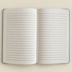 Dark Blue Velvet Notebook, Stay Wild Moon Child, 80 Pages – view 2