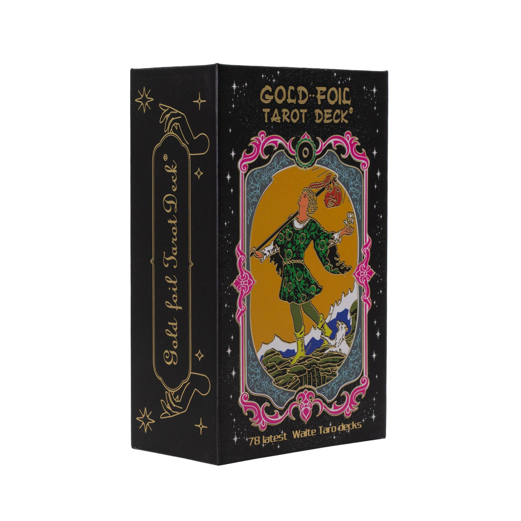 Gold Foil Tarot Card Set with Guidebook – view 2