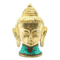 Brass Buddha Figure - Small Head - 5 cm