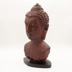 Buddha Bust Glow Lamp - Molten Lava, Oval Stand