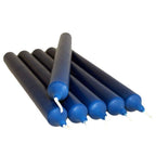 Navy Blue Dinner Candles - Pack of 5
