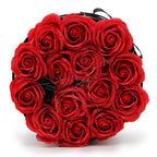 14 Red Soap Roses Round Gift Box – view 3