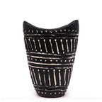 Swirls Shaped Vase - Chocolate – view 4