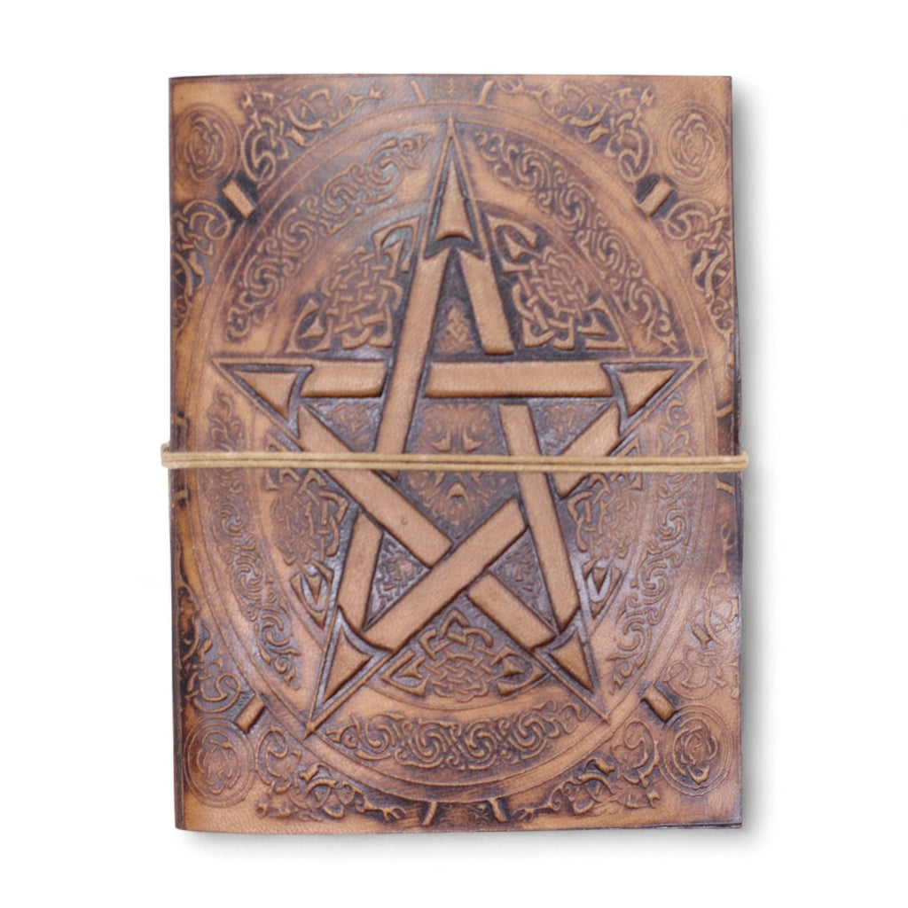 Assorted Esoteric Leather Notebooks, Set of 8 – 15x11 cm – view 3