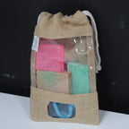 Jute Window Bag with Pocket 25x16cm – view 2