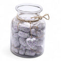 Large Wood Heart Decoration, Lavender