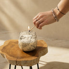 Medium Glass Jar Candle - Drawn by Flame – view 6